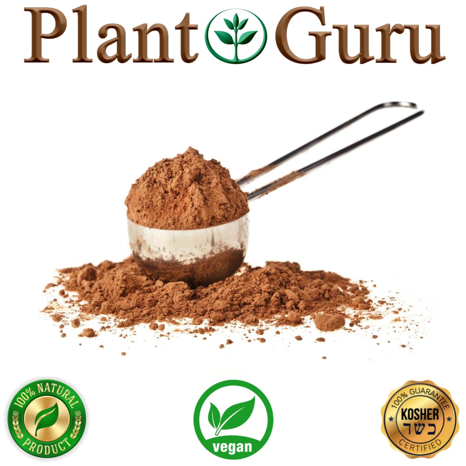 Raw Cacao / Cocoa Powder 100% Pure Chocolate Arriba Nacional Bean 1 Oz to 20 Lbs