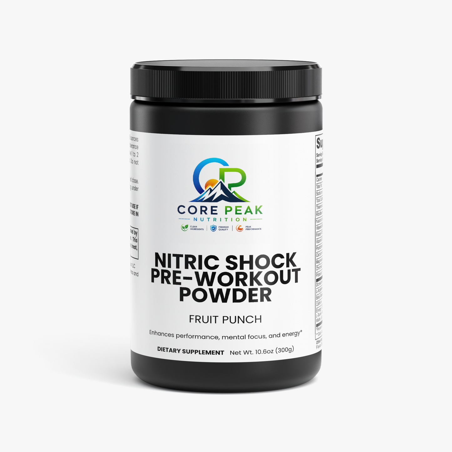 Nitric Shock Pre-Workout Powder (Fruit Punch)