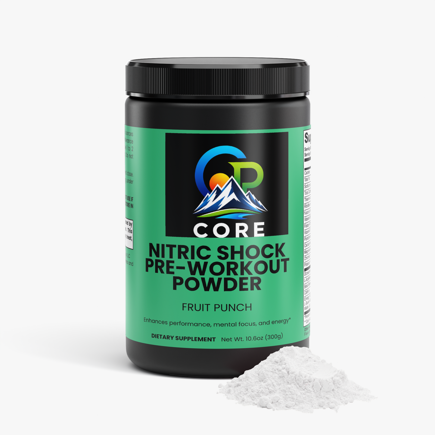 Nitric Shock Pre-Workout Powder (Fruit Punch)