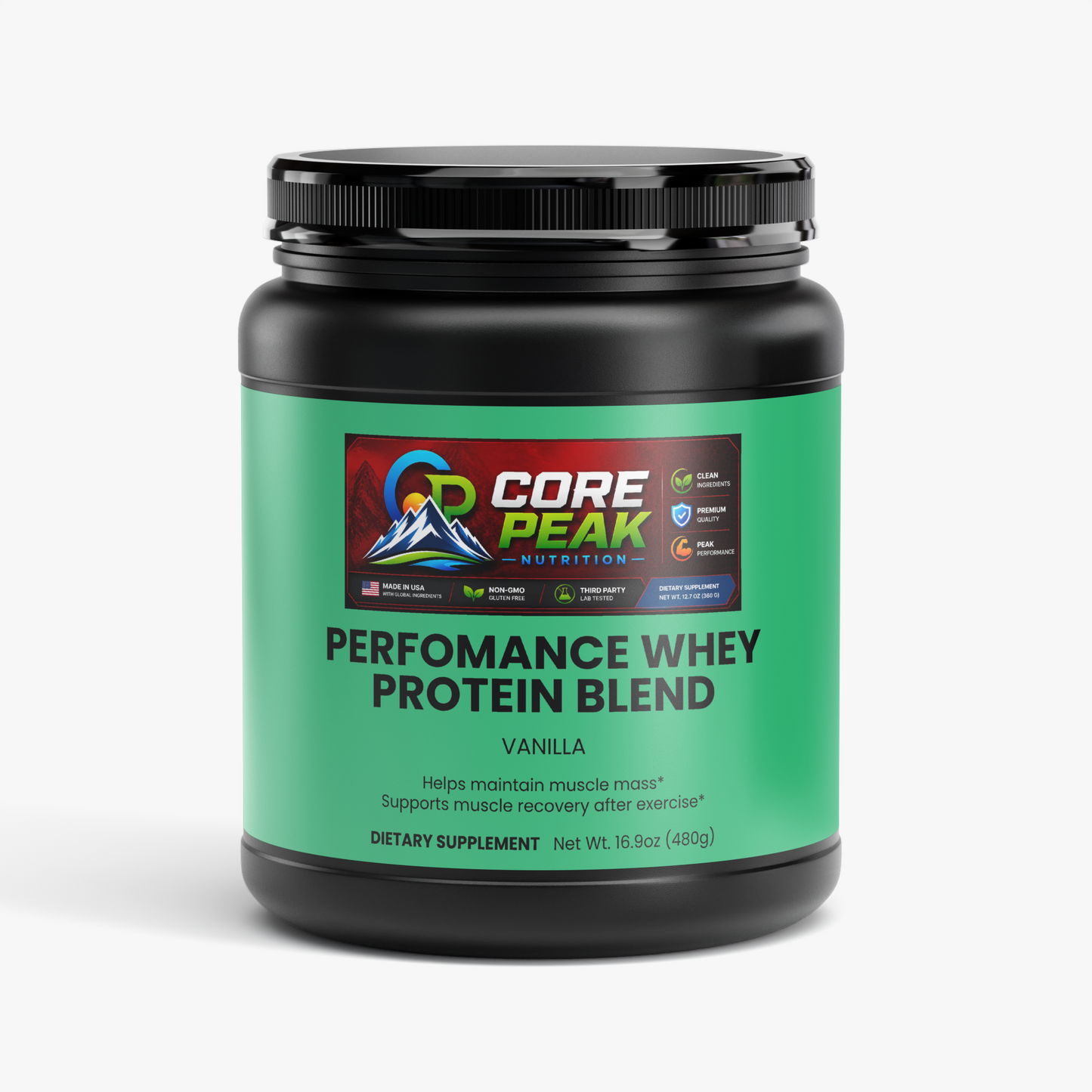 Performance Whey Protein Blend (Vanilla)