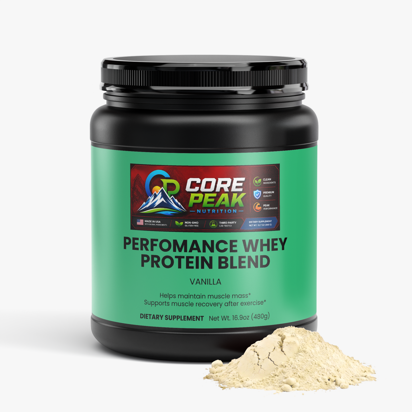 Performance Whey Protein Blend (Vanilla)