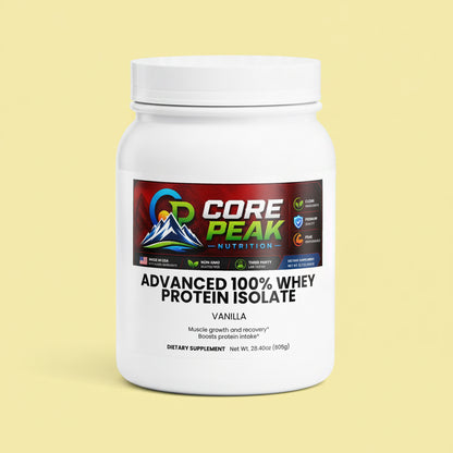 Advanced 100% Whey Protein Isolate (Vanilla)
