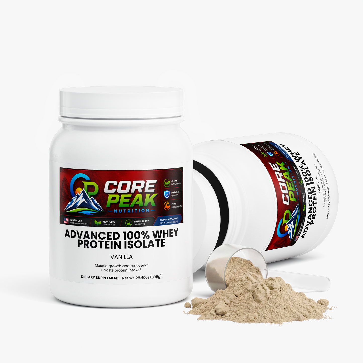 Advanced 100% Whey Protein Isolate (Vanilla)