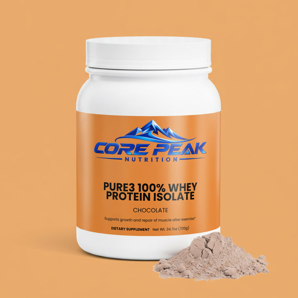 Pure3 100% Whey Protein Isolate (Chocolate)