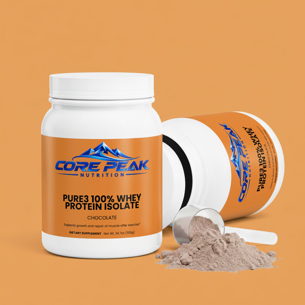 Pure3 100% Whey Protein Isolate (Chocolate)