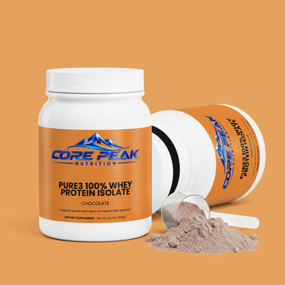 Pure3 100% Whey Protein Isolate (Chocolate)