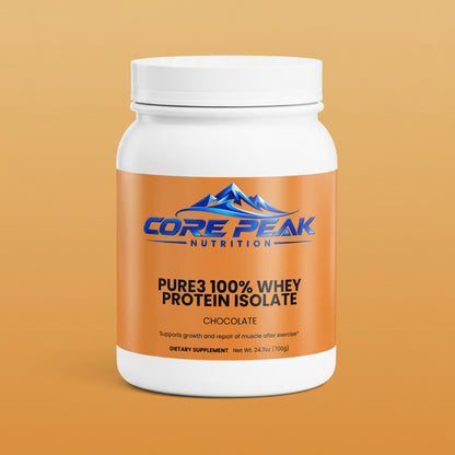 Pure3 100% Whey Protein Isolate (Chocolate)