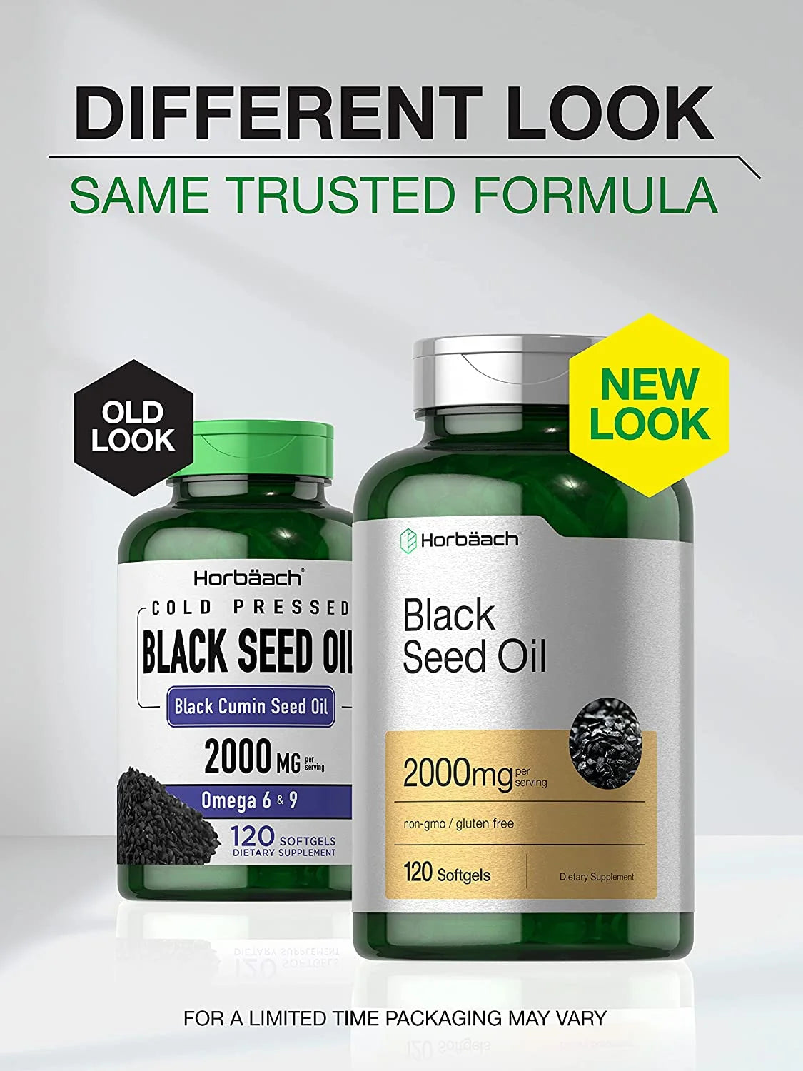 Black Seed Oil 2000Mg | 120 Cold Pressed Softgels | Non-Gmo and Gluten Free | by