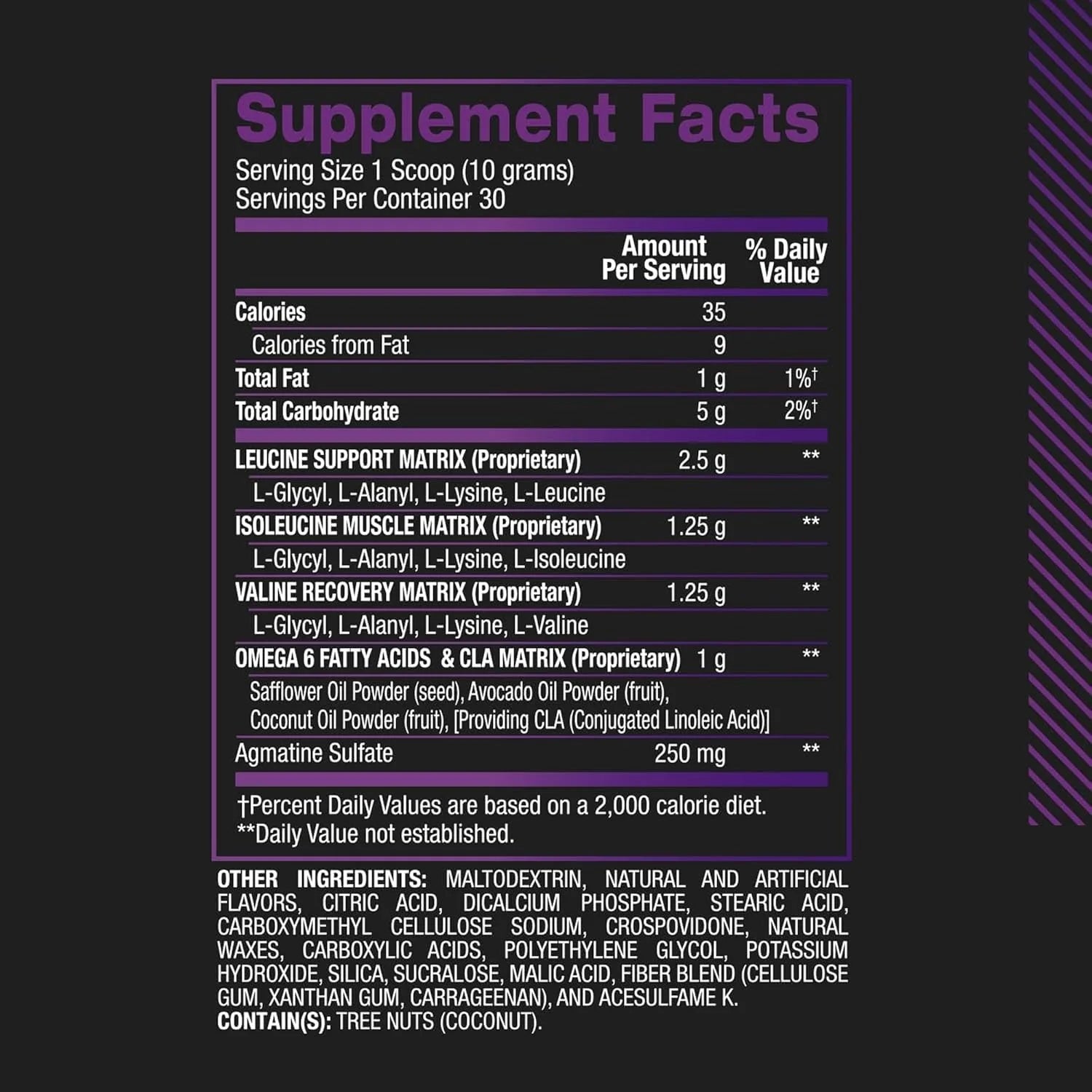 Best BCAA Powder, Grape, 10.58 Oz, 30 Servings, Amino Acids for Muscle Recovery