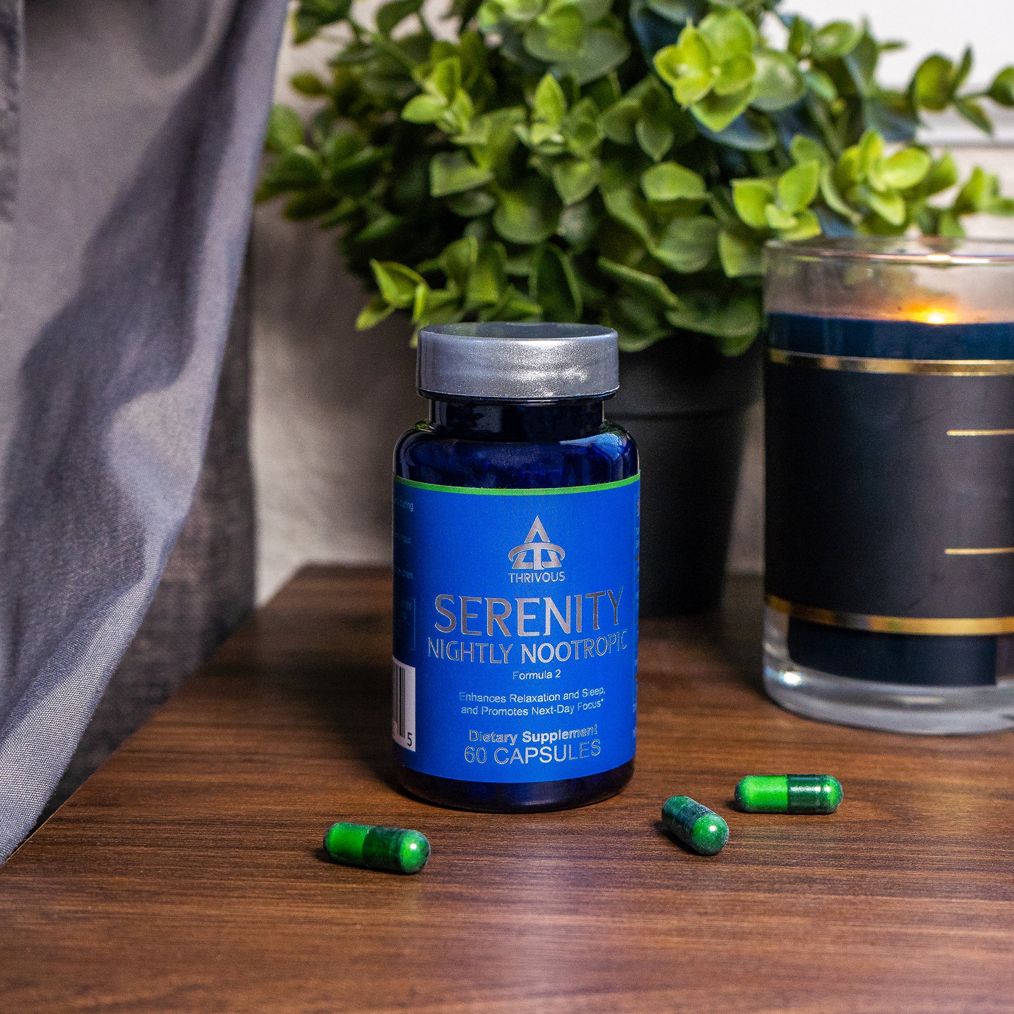 Serenity - Nootropic Sleep Supplement - 60 Capsules