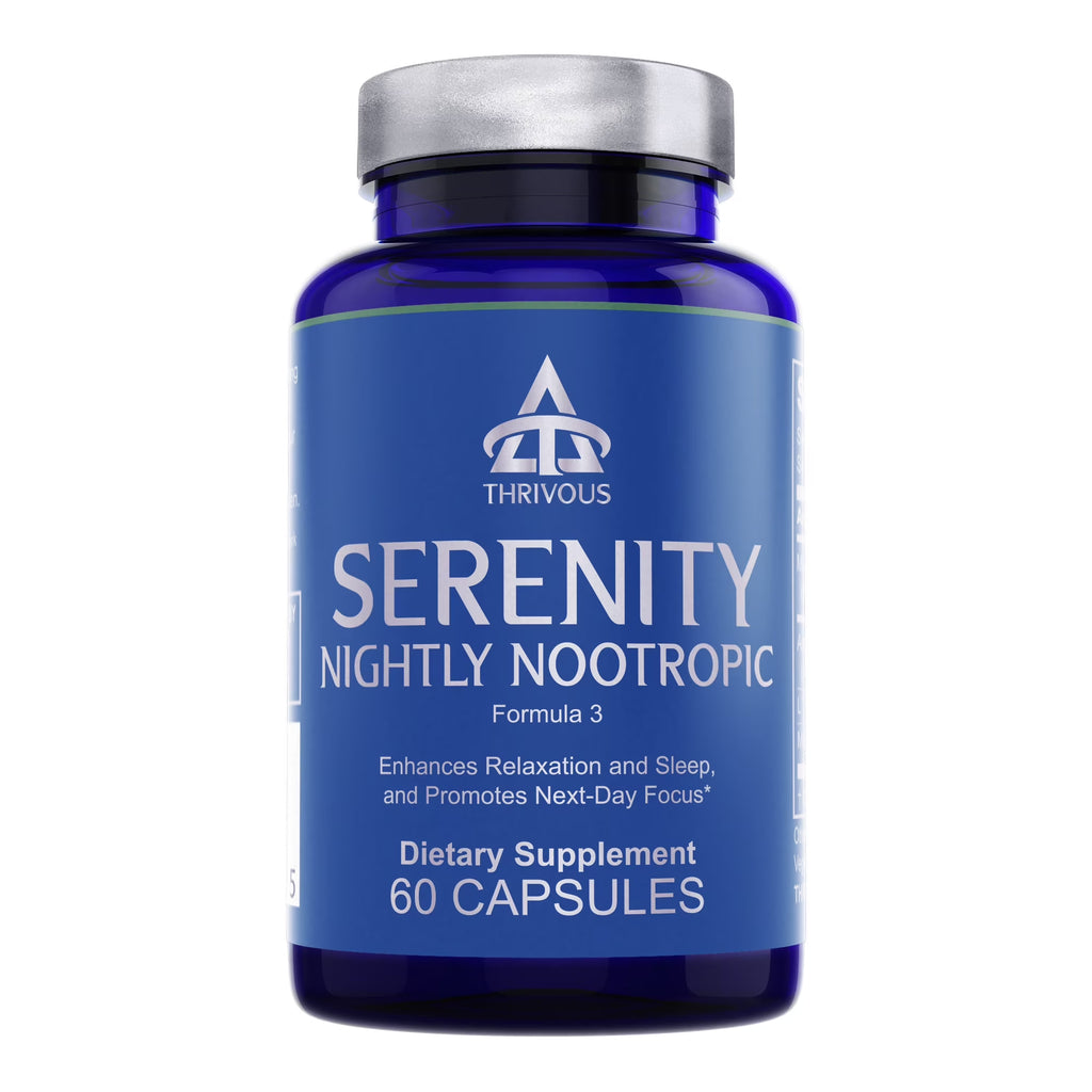 Serenity - Nootropic Sleep Supplement - 60 Capsules