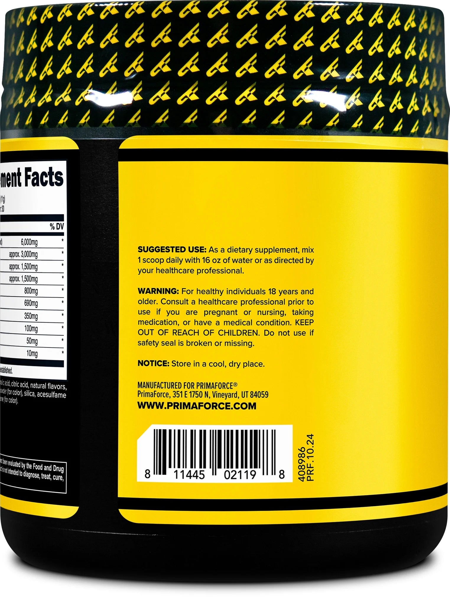 EAA Powder (30 Servings, Tropical Punch) - Essential Amino Acids for Pre/Intra Workout and Recovery - Non-Gmo and Gluten Free