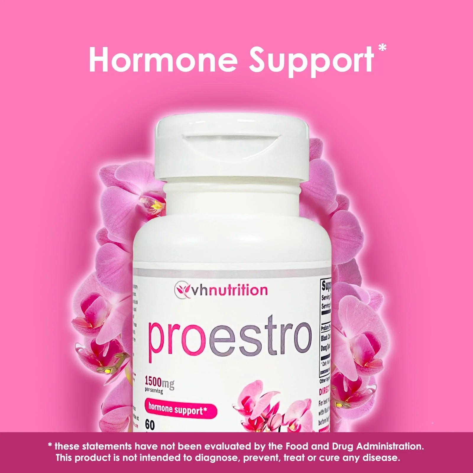 Proestro Estrogen Pills for Women | Female Hormone Balance Supplement | Fertility to Menopause Mood and Energy Support - 60 Capsules
