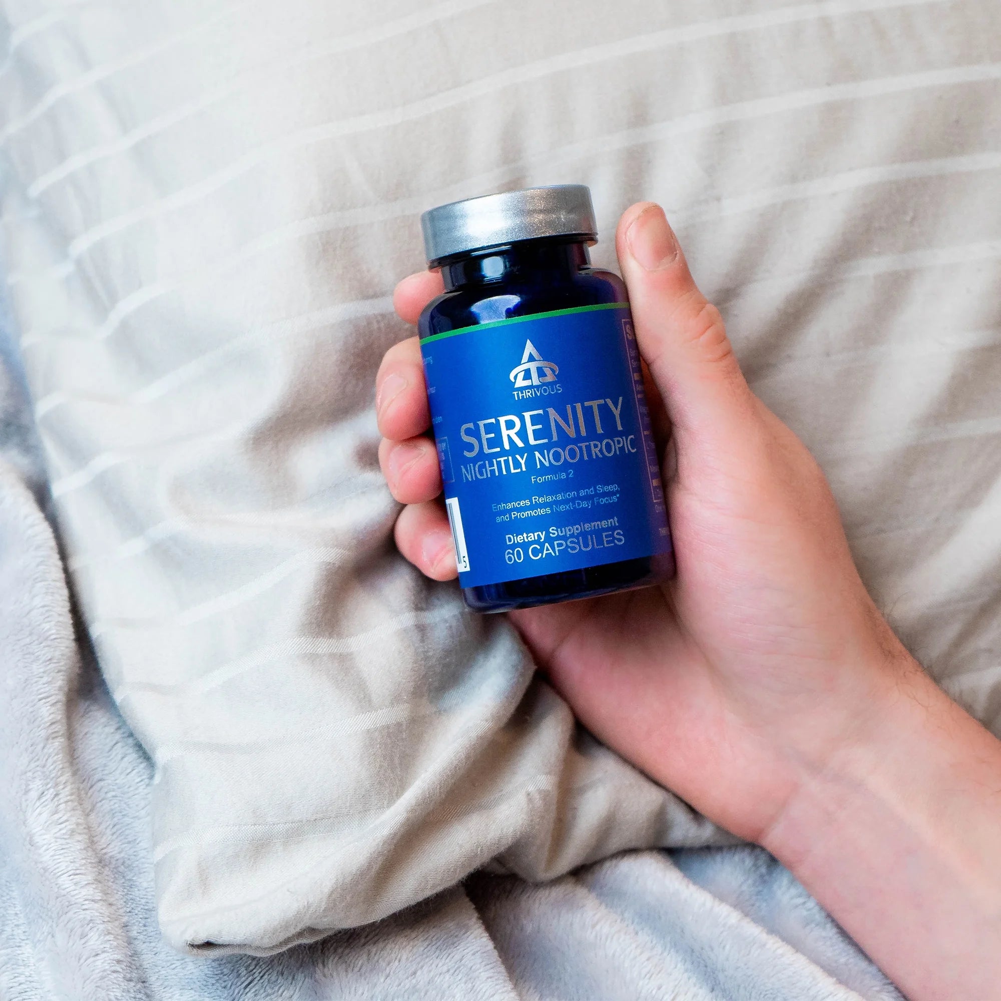 Serenity - Nootropic Sleep Supplement - 60 Capsules